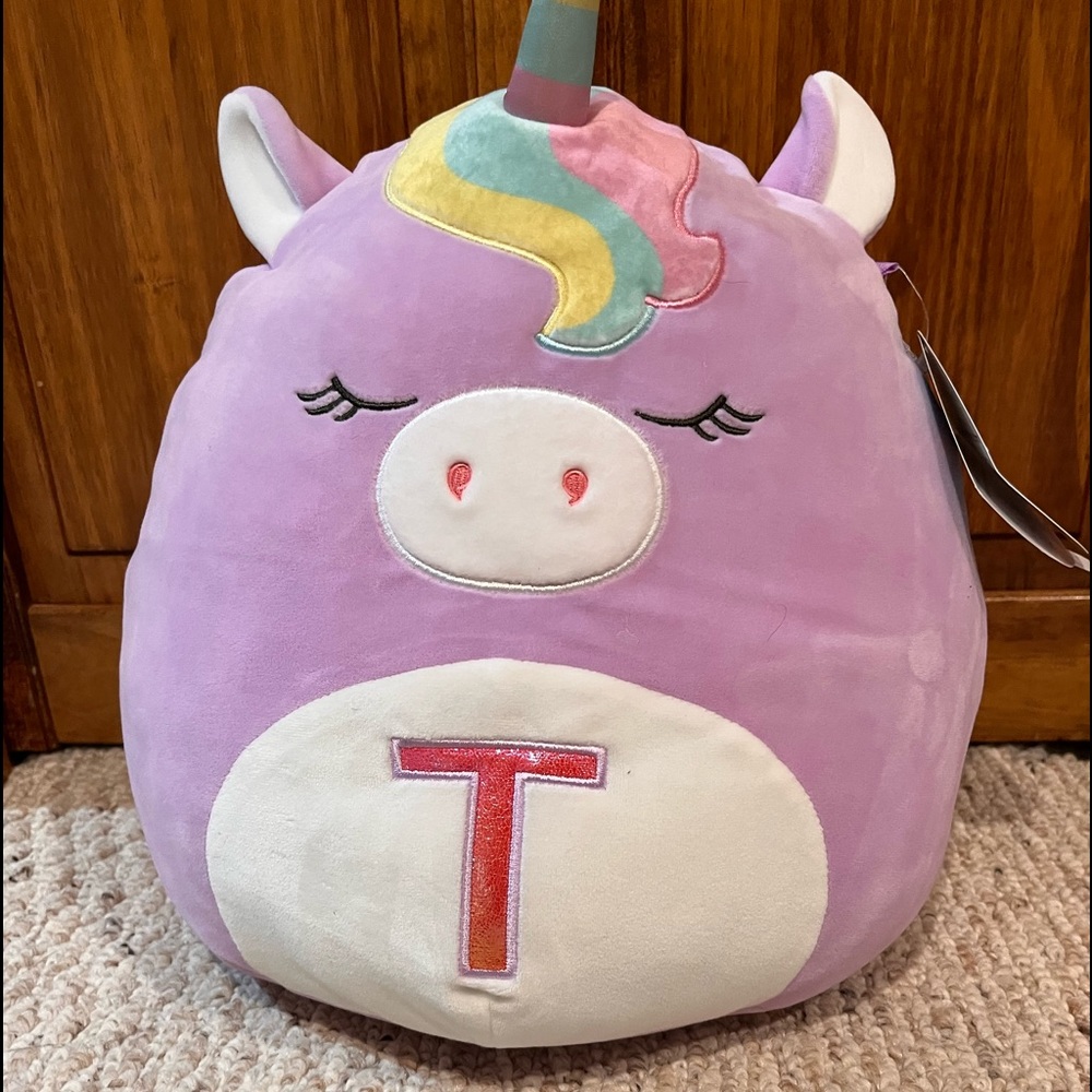 RAINBOW UNICORN 14” T SQUISHMALLOW🌈🌈🌈🌈🦄